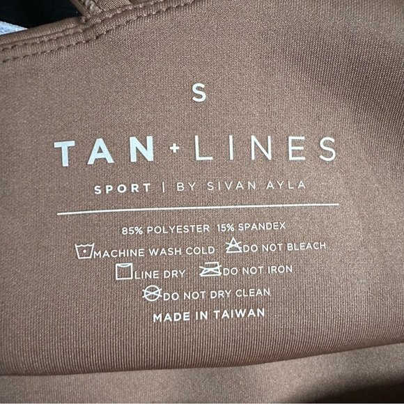 Tan + Lines by Sivan Ayla Venice Bra in Dirty Chai Size Small - Picture 3 of 4